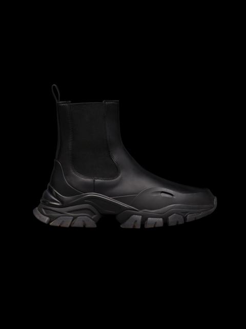 Moncler Ary Leather Ankle Boots