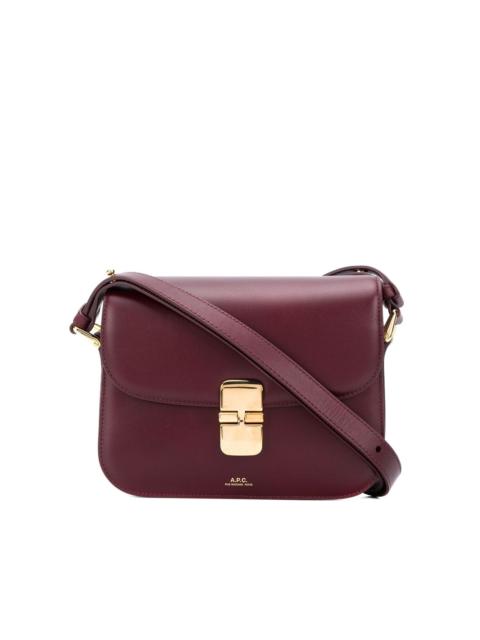 A.P.C. lock crossbody bag