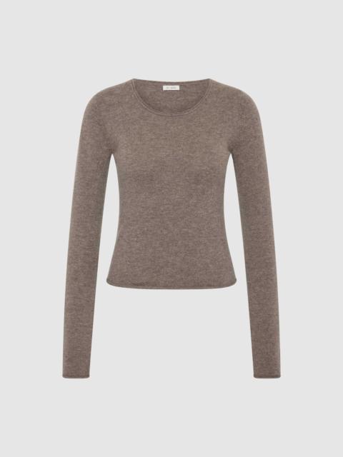ST. AGNI Fine Merino Wool Long Sleeve Top - Vapor