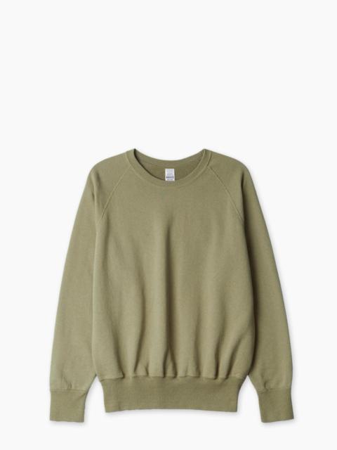 Warehouse & Co. WAREHOUSE & CO. LOT 461 PLAIN SWEATSHIRT GREEN