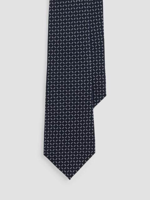 Ralph Lauren Men's Micro Geometric Silk Crepe Tie - Navy