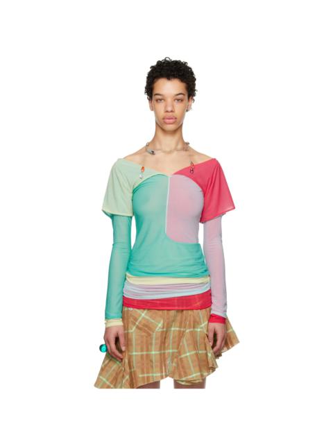 Multicolor Mora Long Sleeve T-Shirt