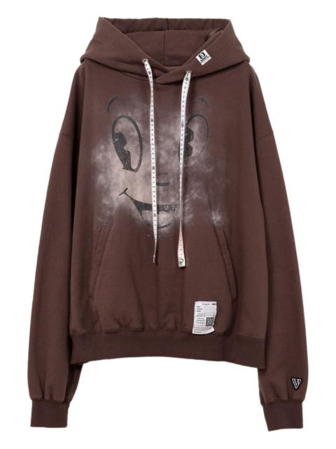 Maison MIHARAYASUHIRO Happy Face-print hoodie