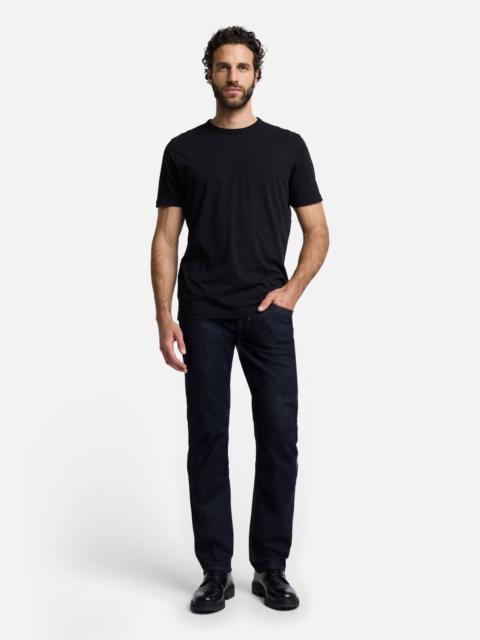 7 For All Mankind Featherweight Cotton Tee in Black