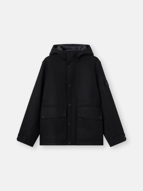 Stone Island 4100018 WOOL NYLON FLANNEL_S.I. GHOST