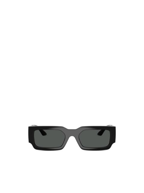 VERSACE square logo sunglasses