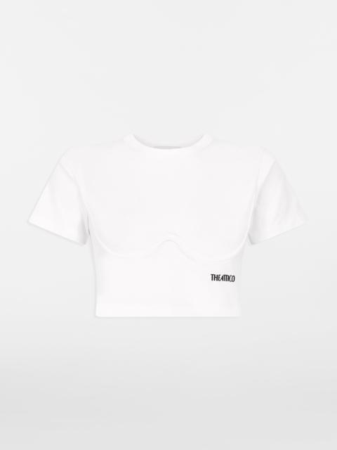 THE ATTICO WHITE T-SHIRT
