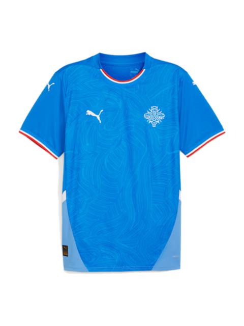 PUMA PUMA Iceland 24 Replica Home Soccer Jersey 'Blue' 773951-01