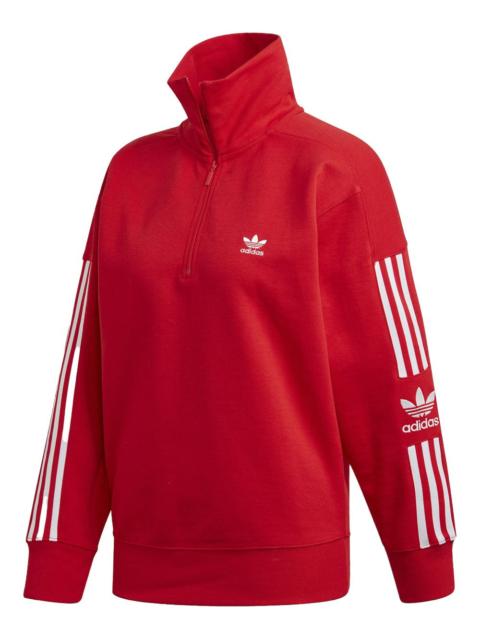 adidas half-zip sweatshirt