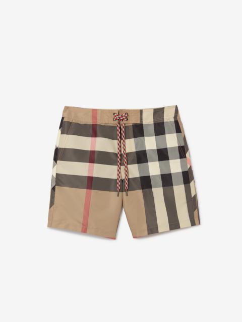 Burberry Check Swim Shorts