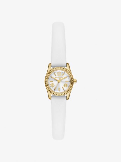 MICHAEL KORS Micro Lexington Leather Watch