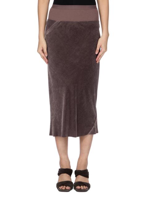 Rick Owens KNEE BIAS SKIRT