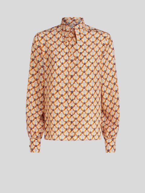 Etro FLORALIA CRÊPE DE CHINE SHIRT