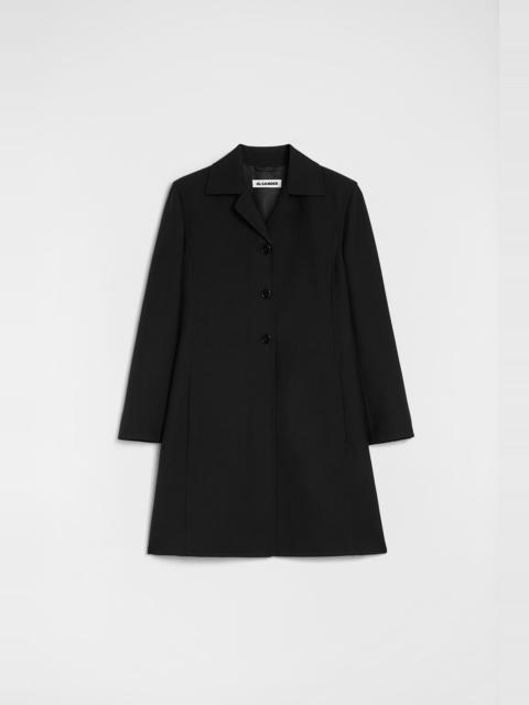 Jil Sander Wool Twill Coat