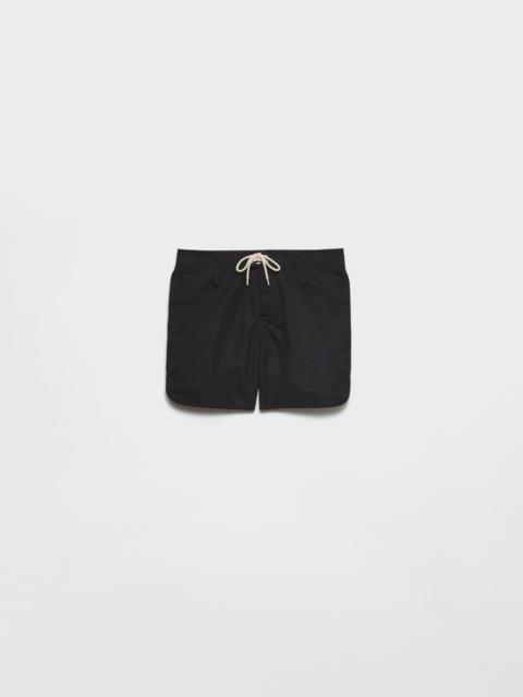 Prada Technical fabric swim trunks