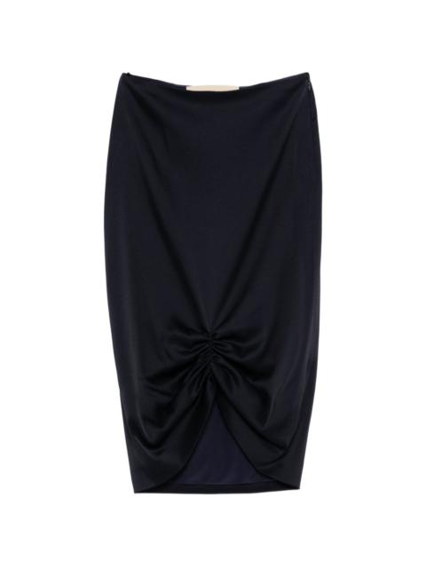 Valentino ruched skirt