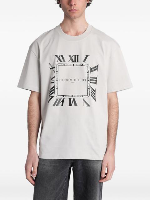 ih nom uh nit graphic-print cotton T-shirt