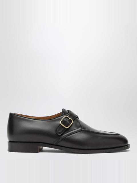 Loro Piana Sergio Derby shoes in ebony colour