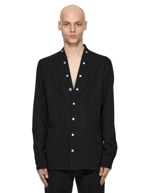 Rick Owens LARRY FOGPOCKET SHIRT