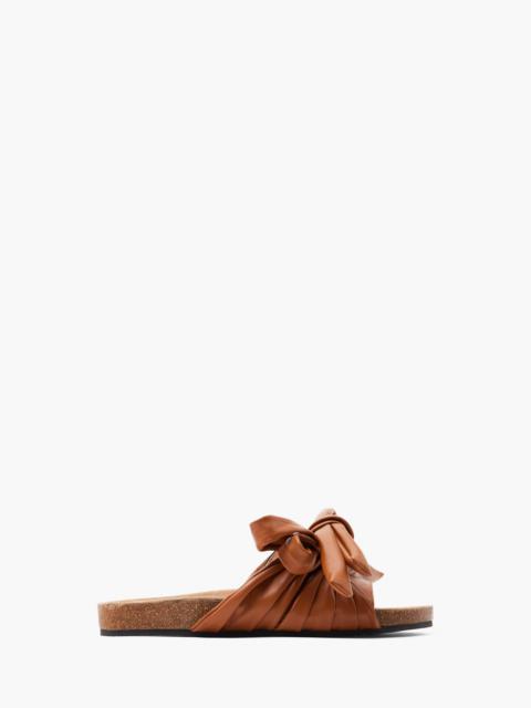 JW Anderson BOW FLAT SANDALS