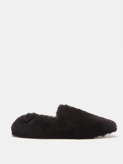 Orlando Moccasin / Chocolate Shearling