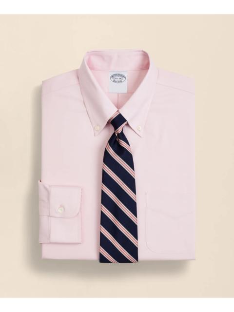 Brooks Brothers Stretch Supima® Cotton Non-Iron Pinpoint Oxford Button-Down Collar Dress Shirt