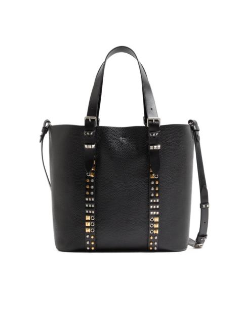 Valentino Rockstud grained tote bag
