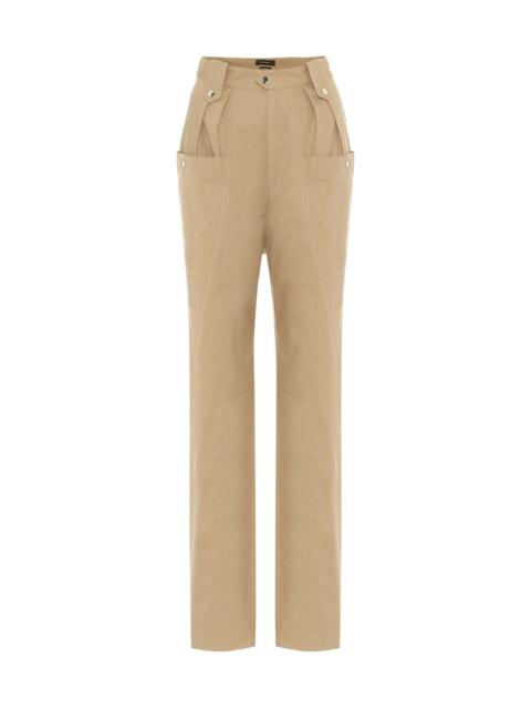 Isabel Marant Yerris high-rise straight pants