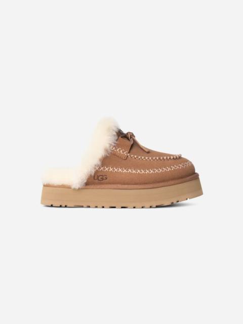 UGG ® Women's Disquette Alpine Sheepskin Slippers in Chestnut