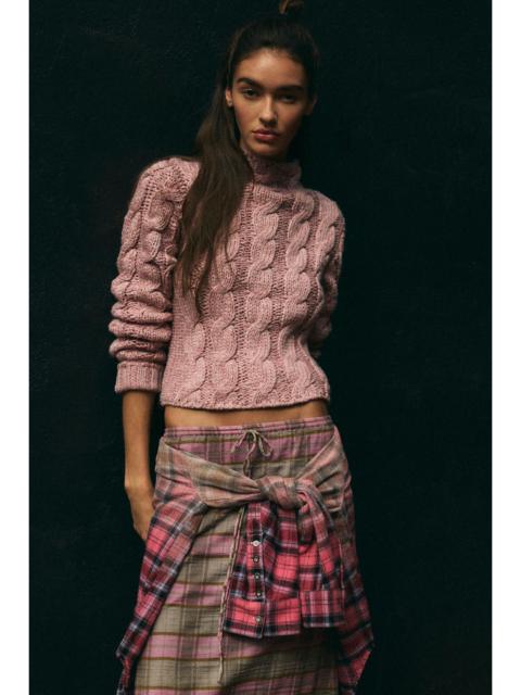 FREE PEOPLE Simone Cable Knit Pullover