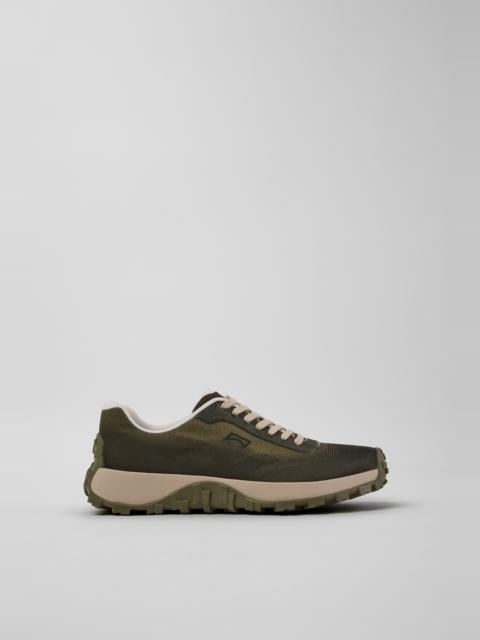 CAMPER Drift Trail Green Recycled PET Engineered Materials Sneakers for Women.