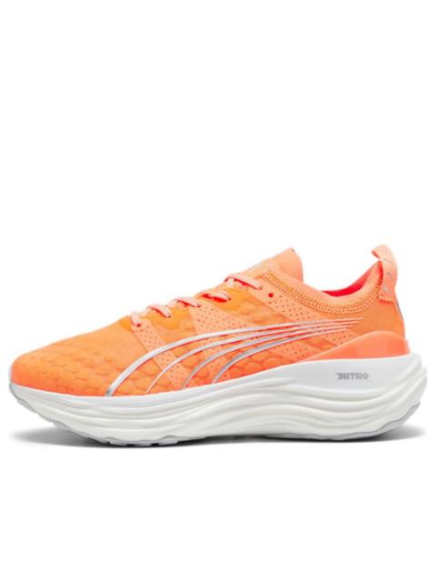 (WMNS) PUMA ForeverRun Nitro 'Neon Citrus Silver Mist' 377758-17