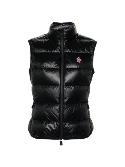 Moncler Grenoble logo-patch gilet