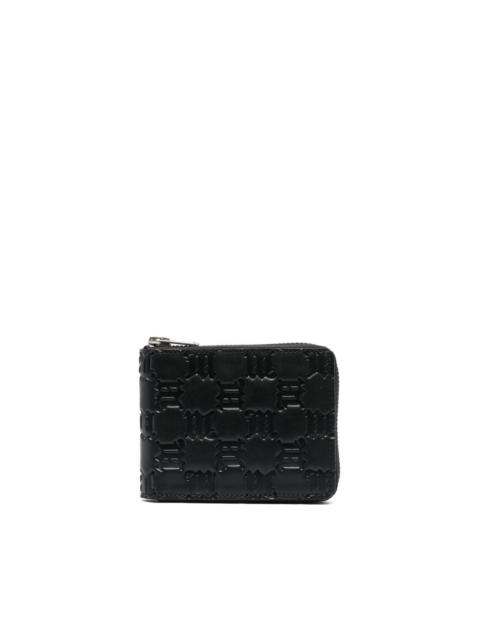 MISBHV leather zipped wallet