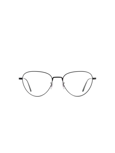 KHAITE oval-frame glasses