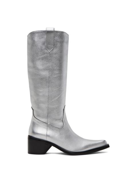 SIMONMILLER Silver Bandi Boots
