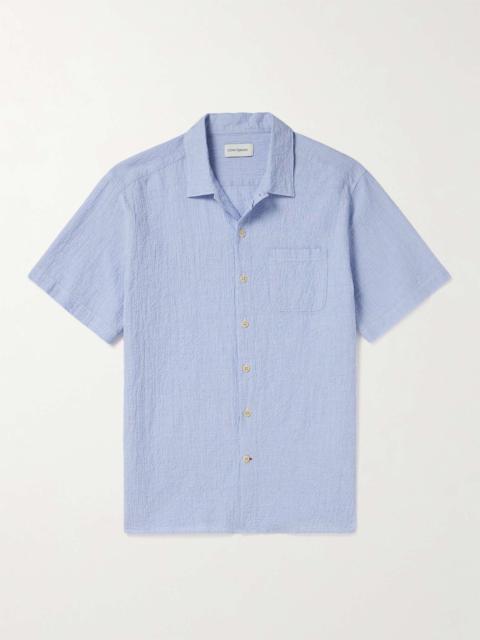 Oliver Spencer Riviera Cotton-Blend Seersucker Shirt