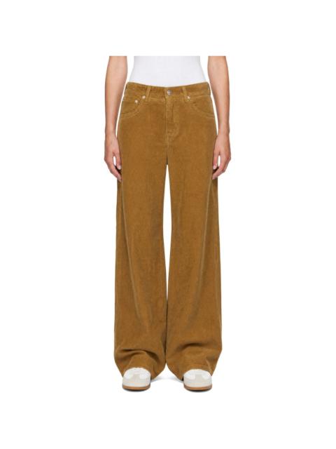 Dunst Khaki 90s Wide Corduroy Jeans