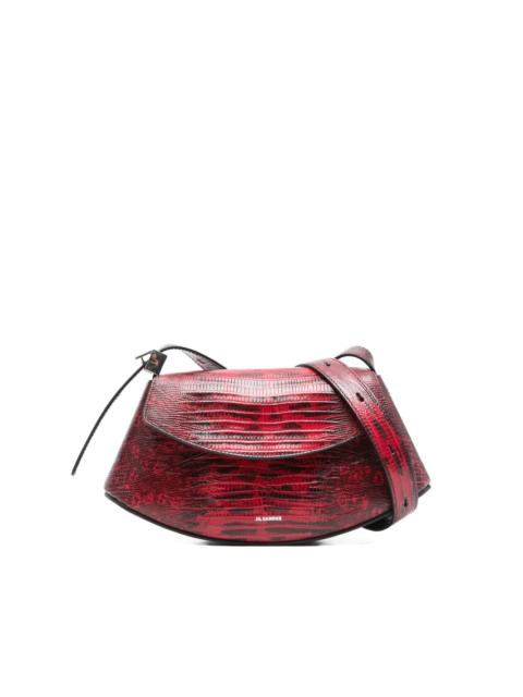 Jil Sander snakeskin crossbody bag