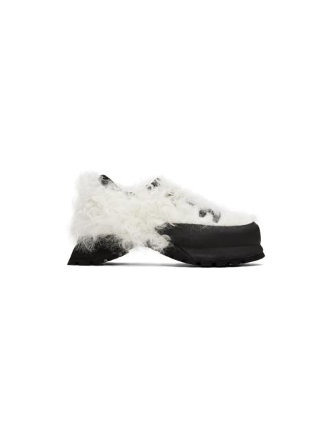 DEMON White & Black Poyana Sneakers