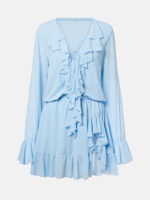 BANANHOT Bellen ruffled minidress