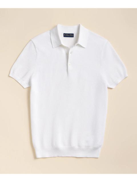 Brooks Brothers Supima® Cotton Pique Polo Sweater