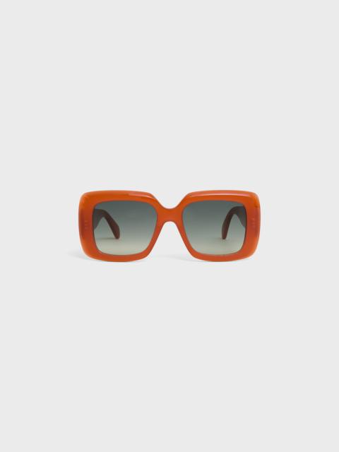 CELINE Square S263 Sunglasses in Acetate
