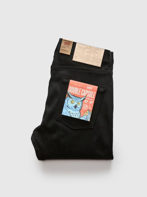 Naked & Famous "Double Capsule Collection" 13.75oz Double Black Slub Selvedge Denim - Weird Guy Fit