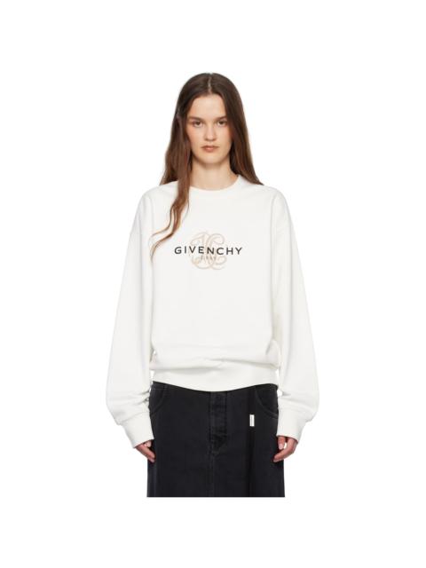 Givenchy Off-White 'GIVENCHY Reverse' Sweatshirt