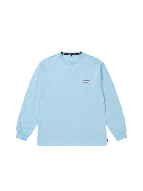 PALACE BASICALLY A LONGSLEEVE SKYLINE BLUE