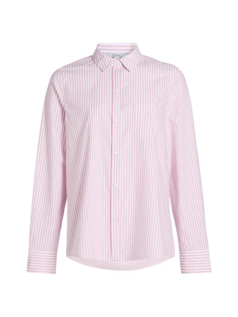 Rails Women's Stina Striped Cotton Button-Front Shirt - Rose Stripe