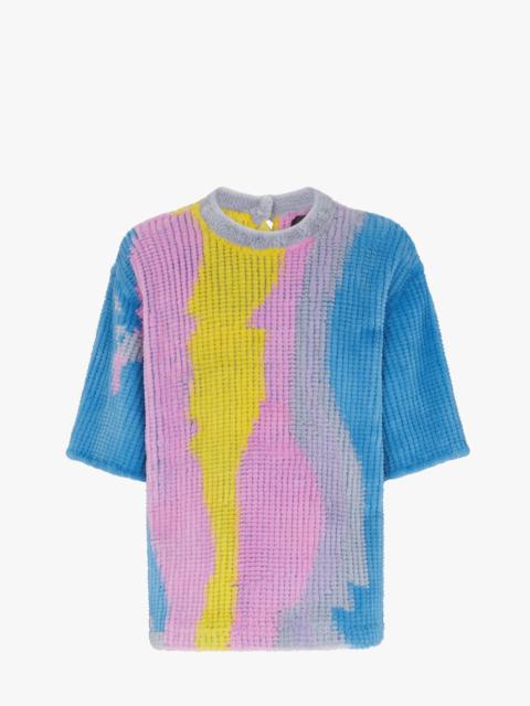 FENDI Multicolor mink T-shirt