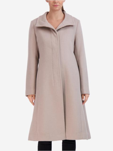 COLE HAAN Women's Flared Dress Coat