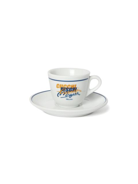MSGM MSGM X CUCCHI coffee cup and saucer